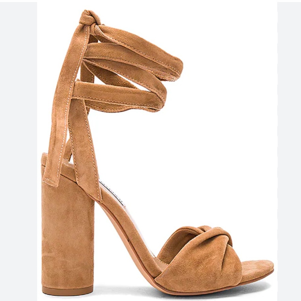 Steve Madden Clary Heel Tan Womens 8.5